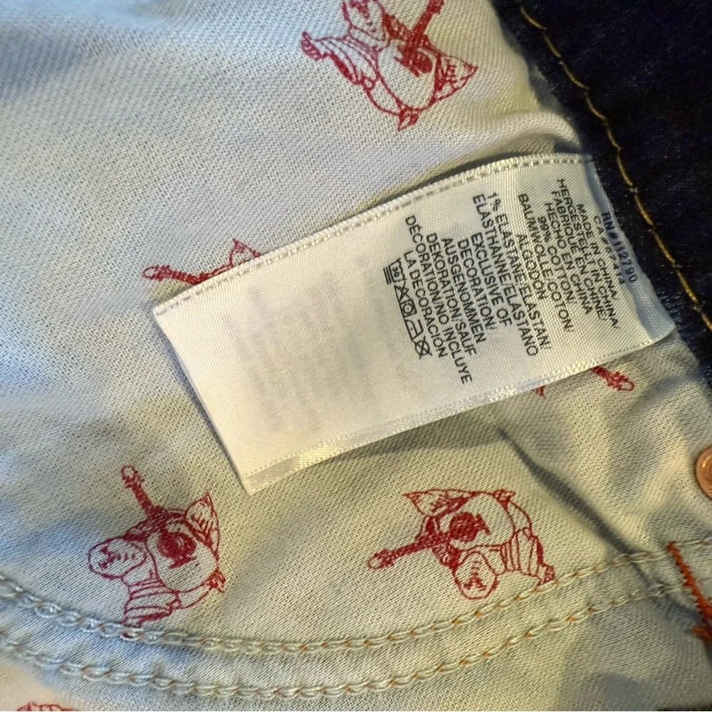 True Religion Geno Relaxed Slim Jeans Men’s Denim Y2K Streetwear Size 36
